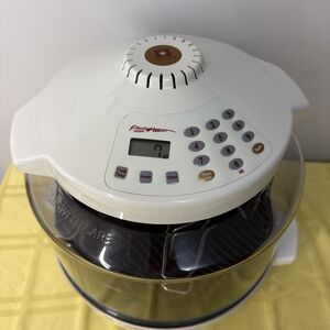 NuWave Hearthware Convection Oven Model 20007 White Flavor Wave Infrared Tested